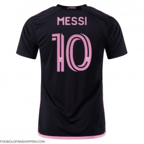 Inter Miami Lionel Messi #10 Udebanetrøje 2023-24 Kortærmet